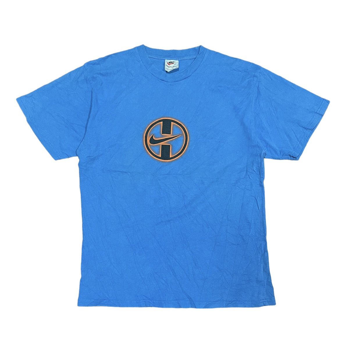 Nike Nike Vintage 90s Centre Swoosh Tee Size US M / EU 48-50 / 2 - 4 Thumbnail