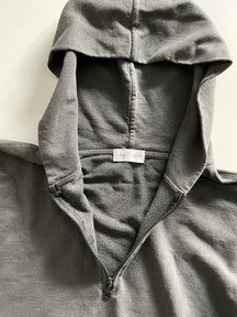John Elliott Enzyme Garment Dyed John Elliott Mercer Half Zip Hoodie Size US M / EU 48-50 / 2 - 3 Thumbnail