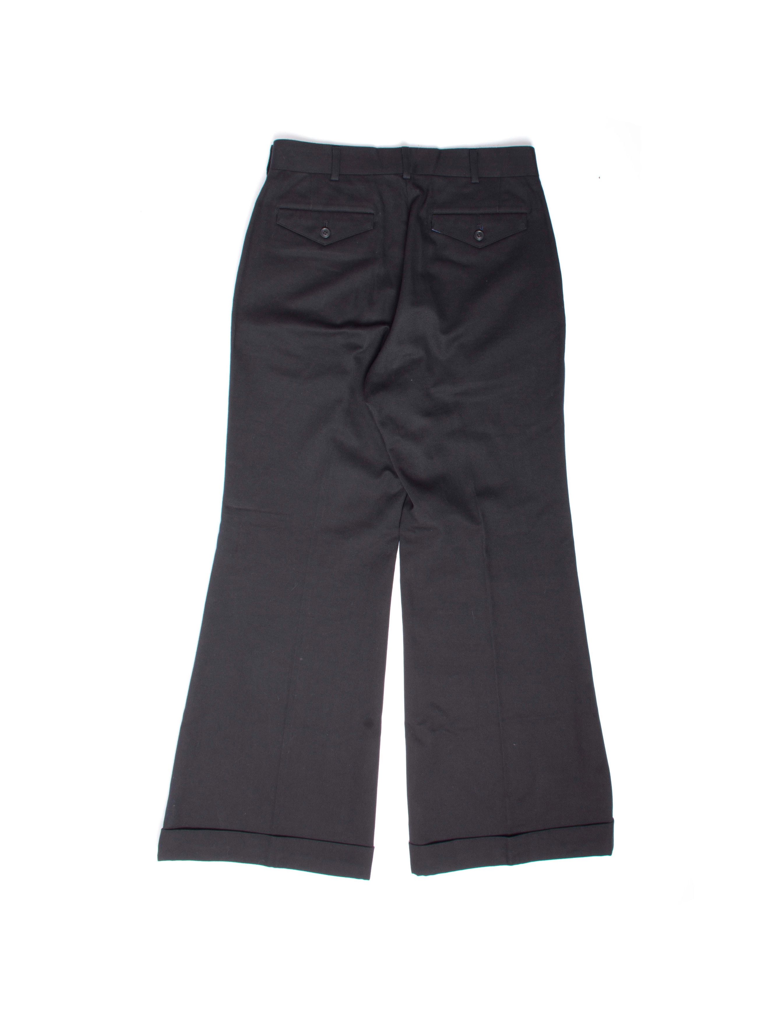 Junya Watanabe Heavy Twill Wide Flare Trousers Size US 31 - 3 Thumbnail