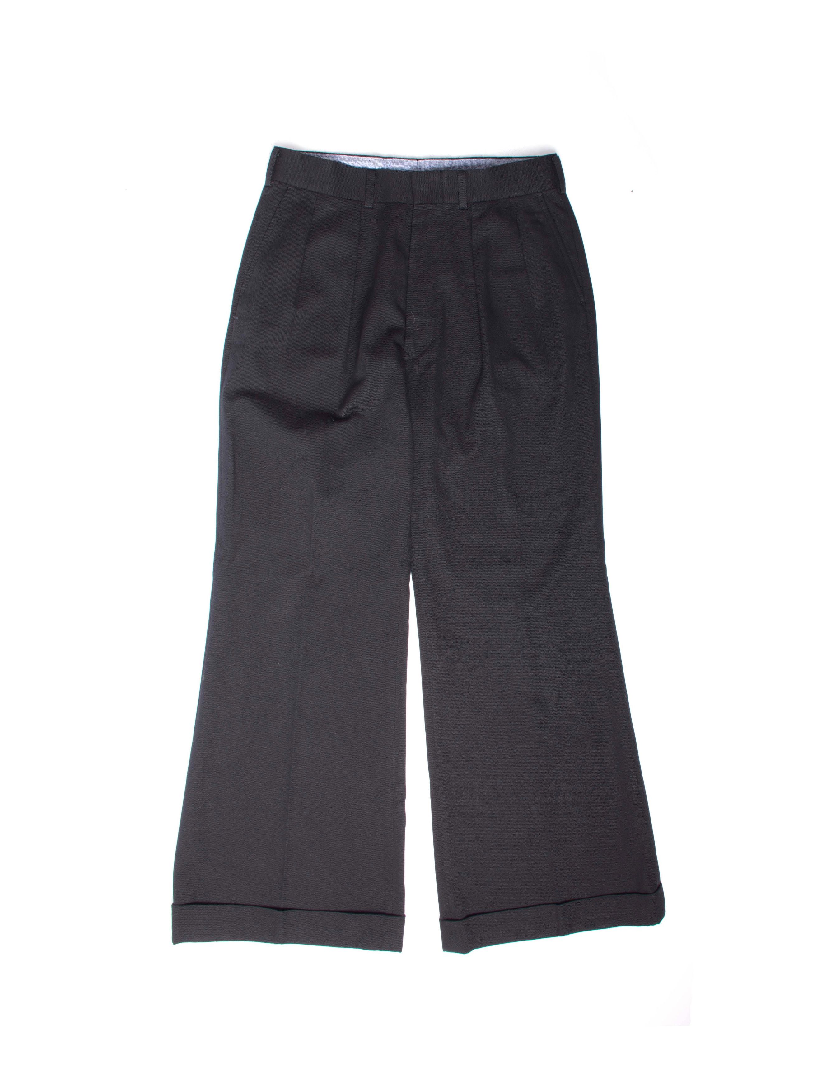 Junya Watanabe Heavy Twill Wide Flare Trousers Size US 31 - 1 Thumbnail