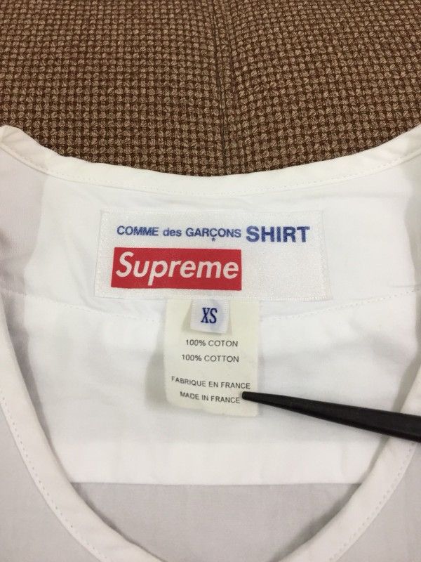 Comme des Garcons × Comme des Garcons SHIRT × Supreme Comme Des Garcons Shirt X Supreme SS14 Harold Hunter Jersey Size US XS / EU 42 / 0 - 8 Thumbnail