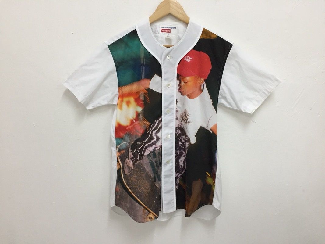 Comme des Garcons × Comme des Garcons SHIRT × Supreme Comme Des Garcons Shirt X Supreme SS14 Harold Hunter Jersey Size US XS / EU 42 / 0 - 4 Thumbnail