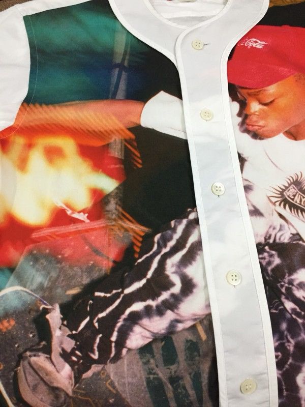 Comme des Garcons × Comme des Garcons SHIRT × Supreme Comme Des Garcons Shirt X Supreme SS14 Harold Hunter Jersey Size US XS / EU 42 / 0 - 13 Thumbnail