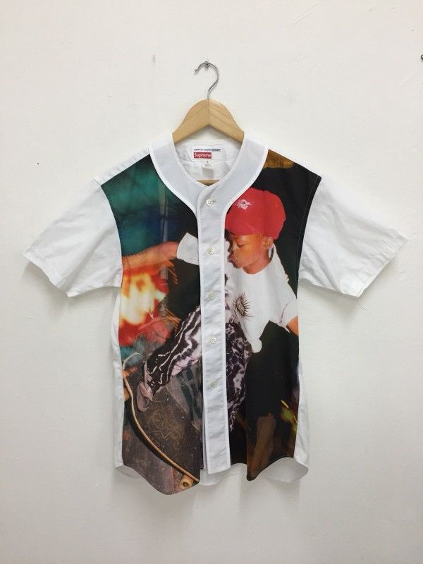 Comme des Garcons × Comme des Garcons SHIRT × Supreme Comme Des Garcons Shirt X Supreme SS14 Harold Hunter Jersey Size US XS / EU 42 / 0 - 1 Thumbnail