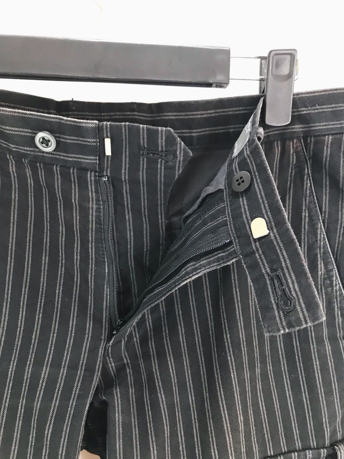 The Difference Japanese Brand RUPERT Made In Japan Cargo Striped Pant Size US 32 / EU 48 - 8 Thumbnail