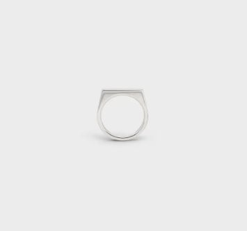 Celine Aiguise Baguette Ring in Sterling Silver Size ONE SIZE - 1 Preview