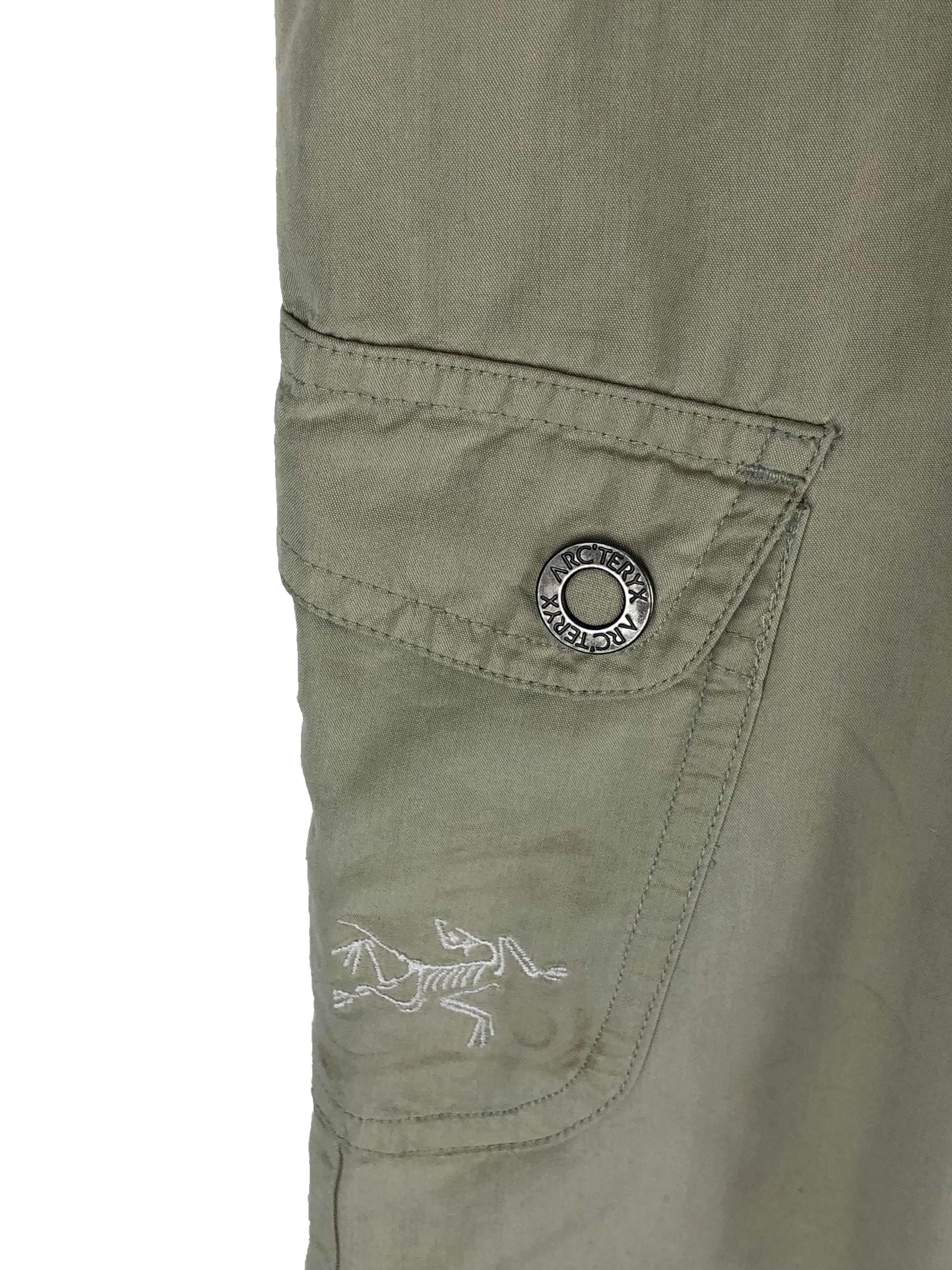 Arc'teryx Vintage ARCTERYX Beige Hiking Shorts M152 Size 31" - 4 Thumbnail