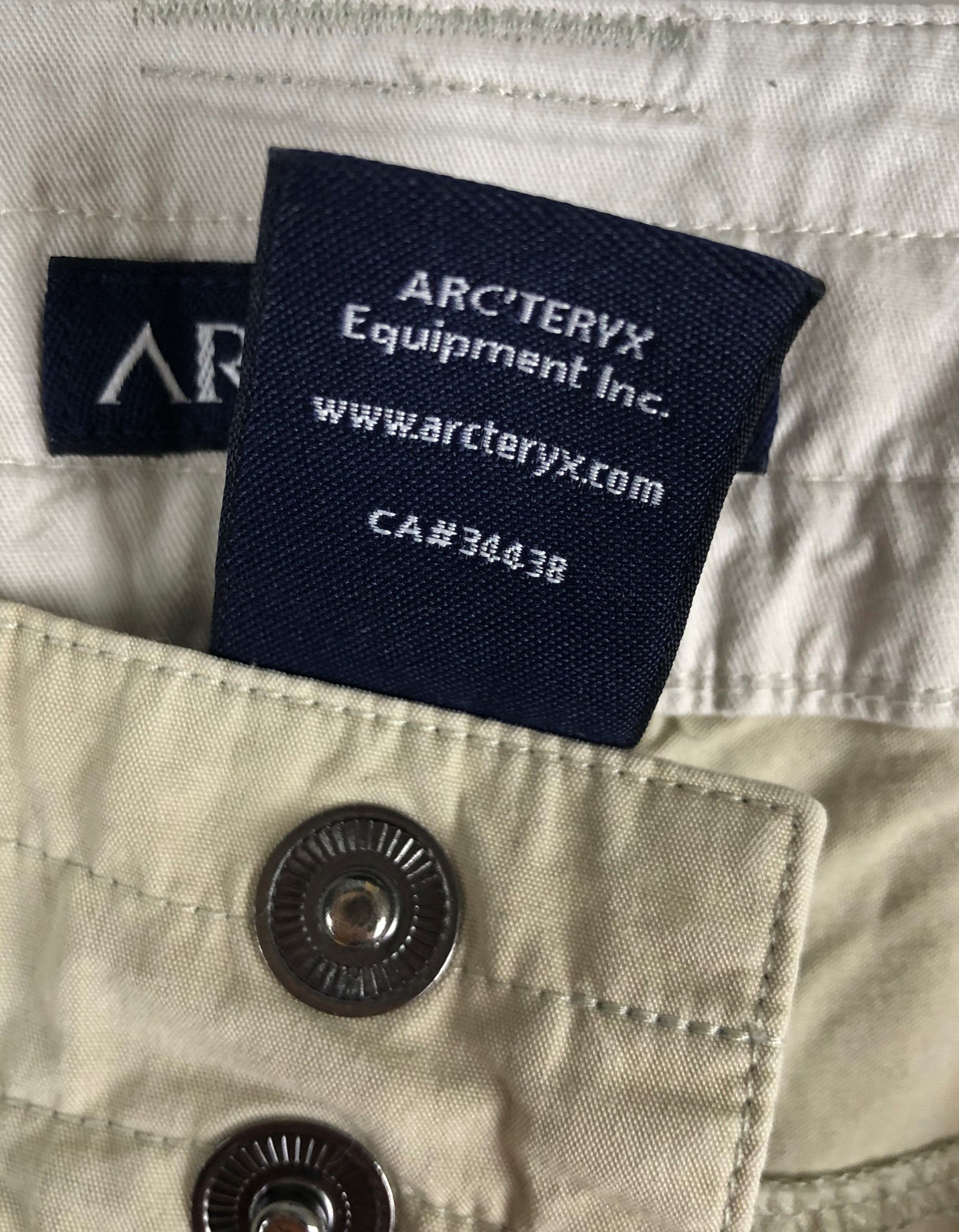 Arc'teryx Vintage ARCTERYX Beige Hiking Shorts M152 Size 31" - 9 Thumbnail