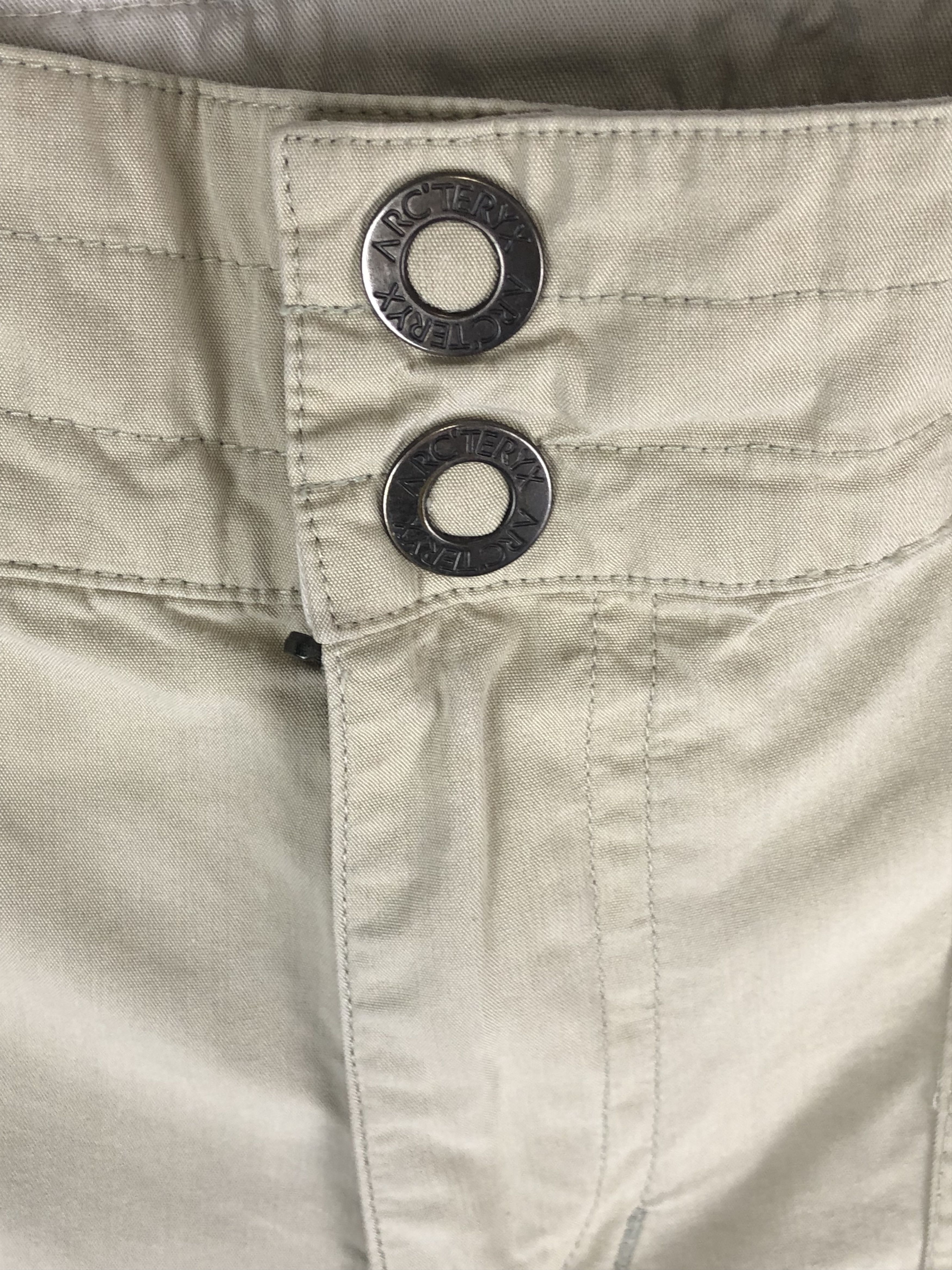 Arc'teryx Vintage ARCTERYX Beige Hiking Shorts M152 Size 31" - 6 Thumbnail