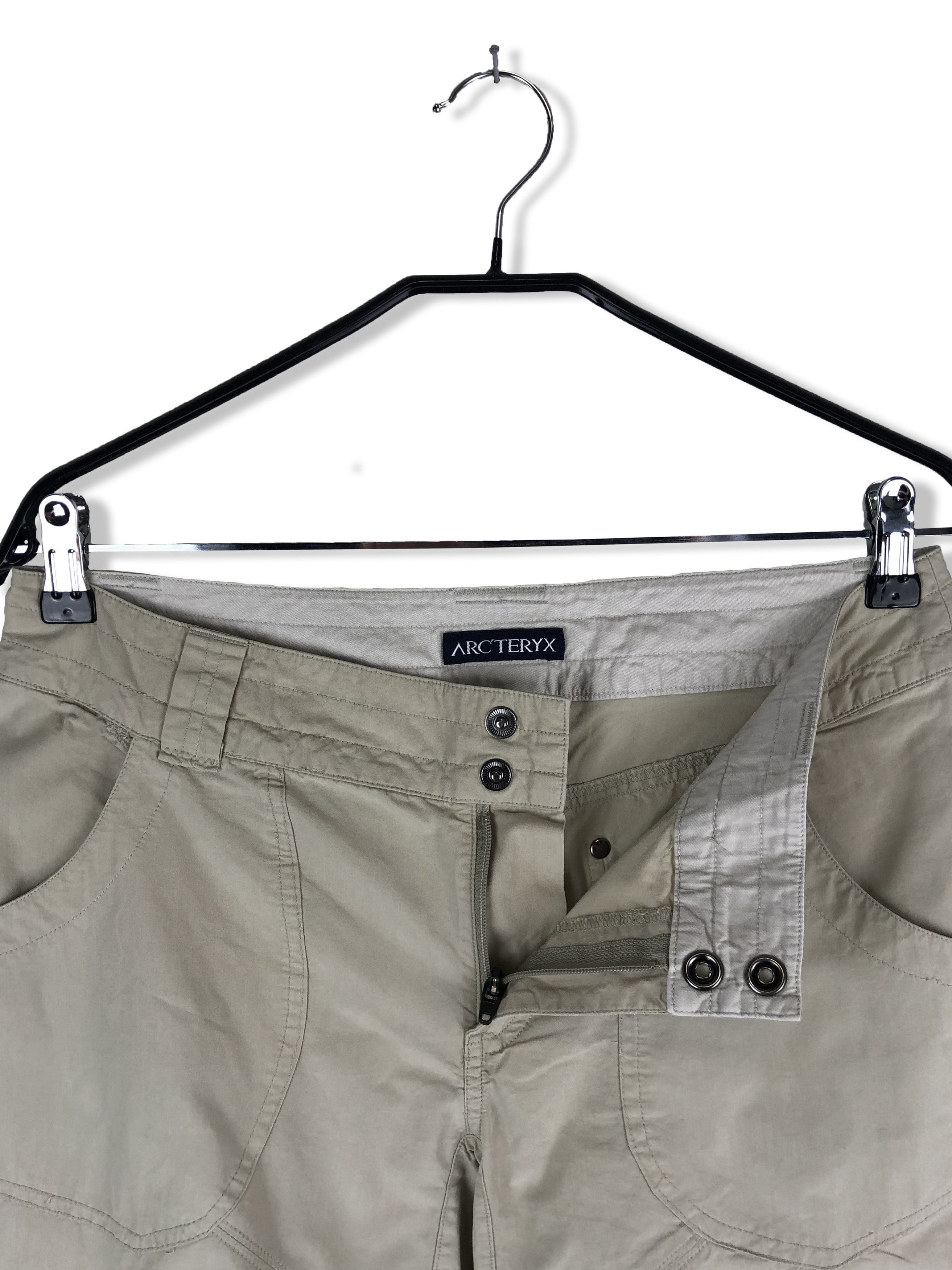 Arc'teryx Vintage ARCTERYX Beige Hiking Shorts M152 Size 31" - 7 Thumbnail