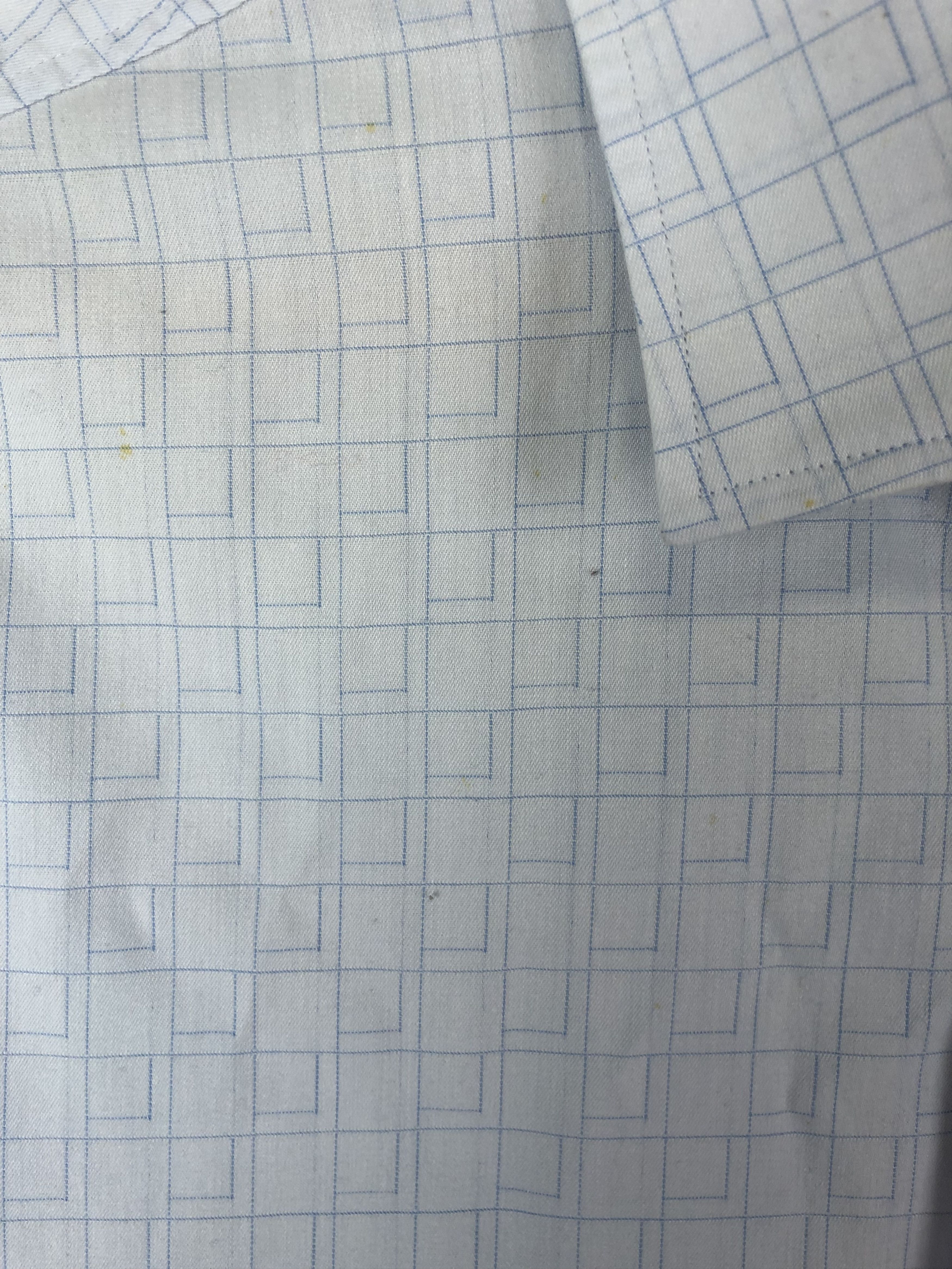 Vintage Vintage YVES SAINT LAURENT Blue Button Up Shirt M271 Size US XXL / EU 58 / 5 - 15 Thumbnail