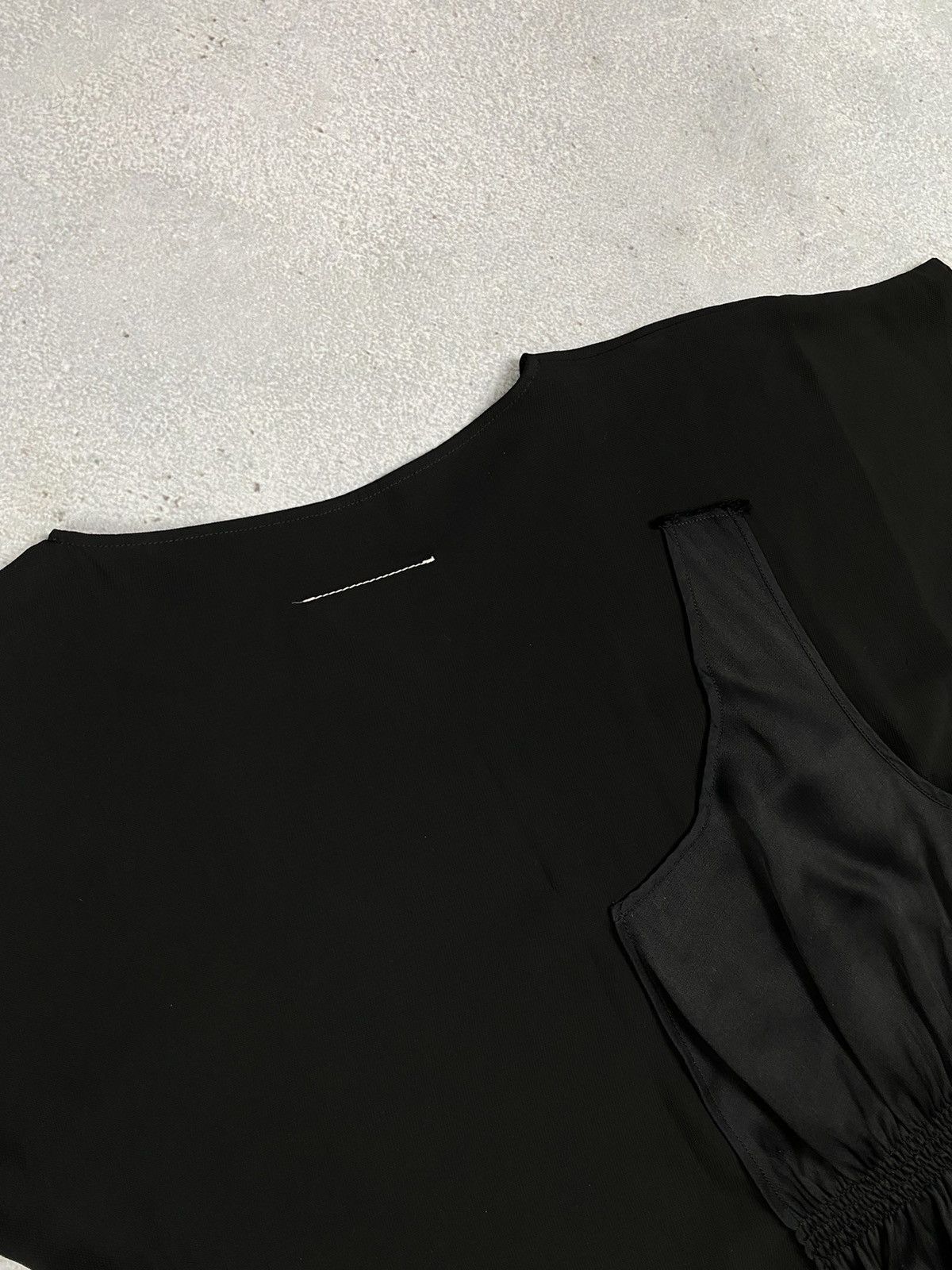 Maison Margiela Maison Margiela MM6 t shirt with half dress Size S / US 4 / IT 40 - 6 Thumbnail
