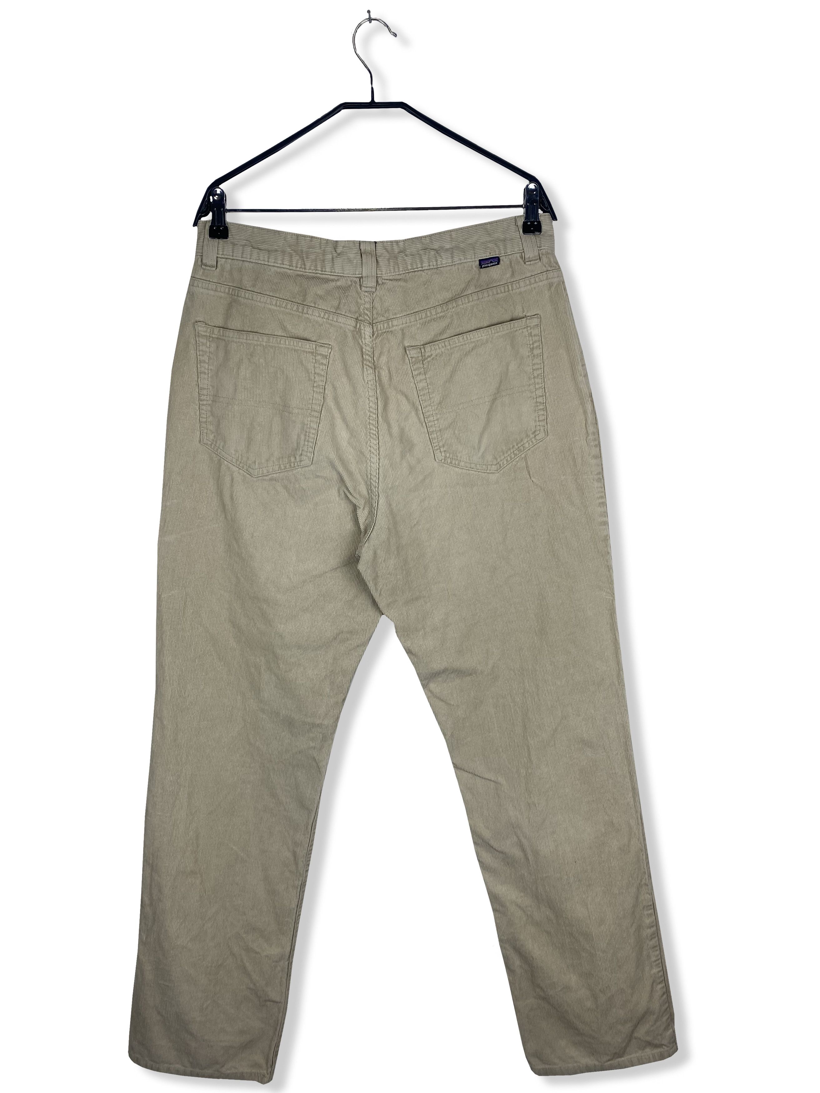 Patagonia Vintage PATAGONIA Corduroy Beige Pants M334 Size US 33 - 1 Thumbnail