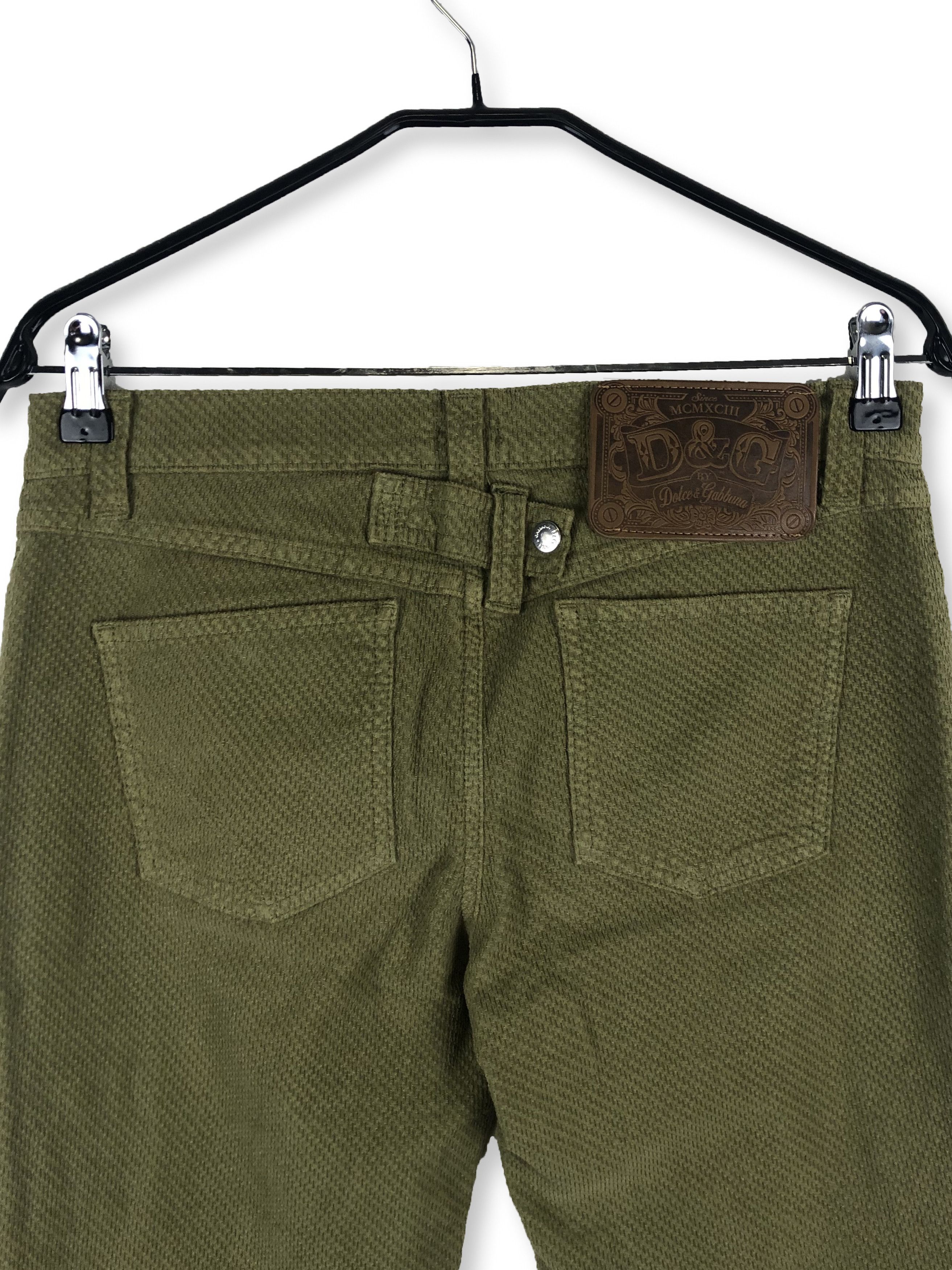 Dolce & Gabbana Vintage DOLCE & GABBANA Green Pants M83 Size US 29 - 12 Thumbnail