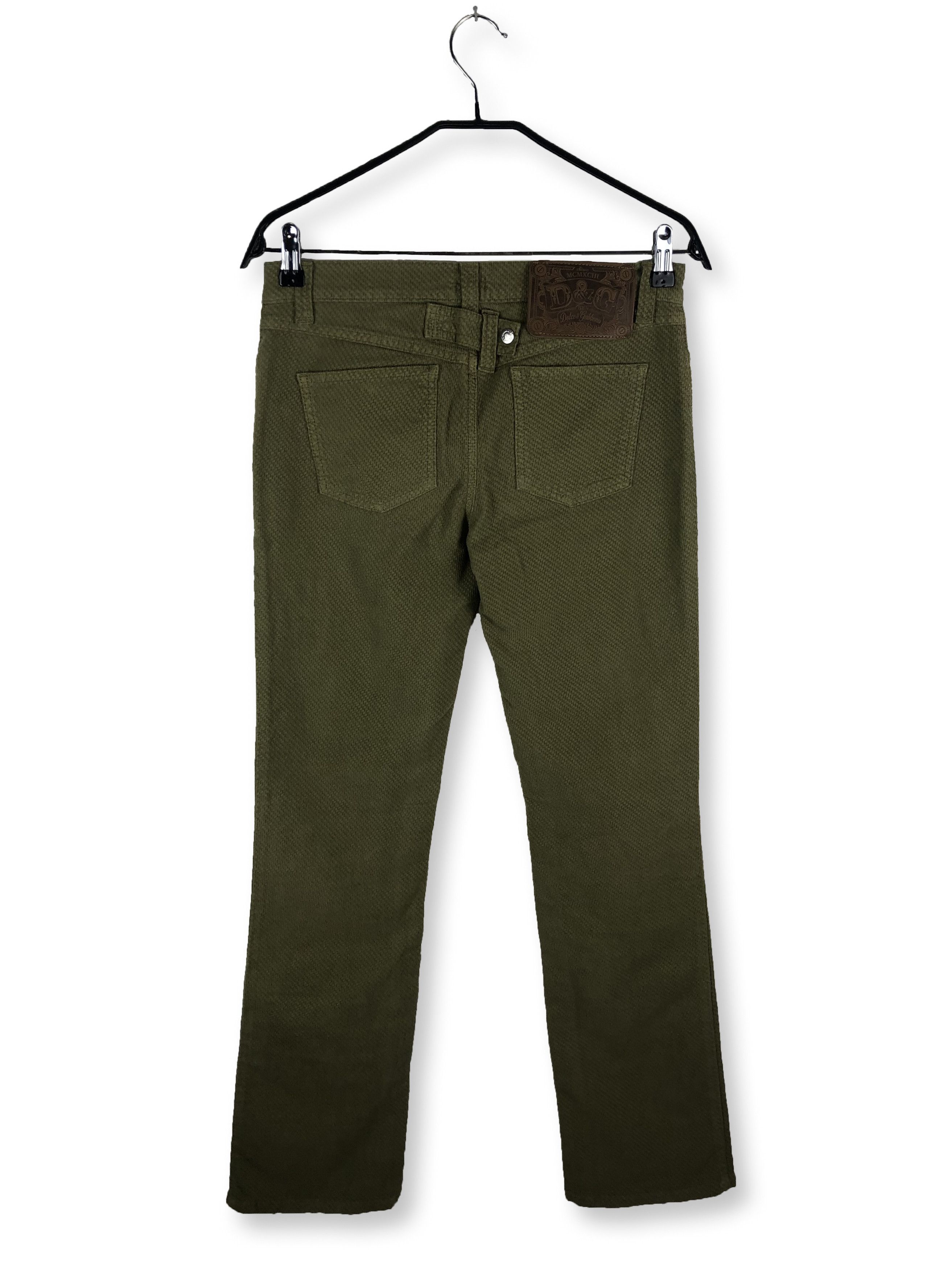 Dolce & Gabbana Vintage DOLCE & GABBANA Green Pants M83 Size US 29 - 11 Thumbnail