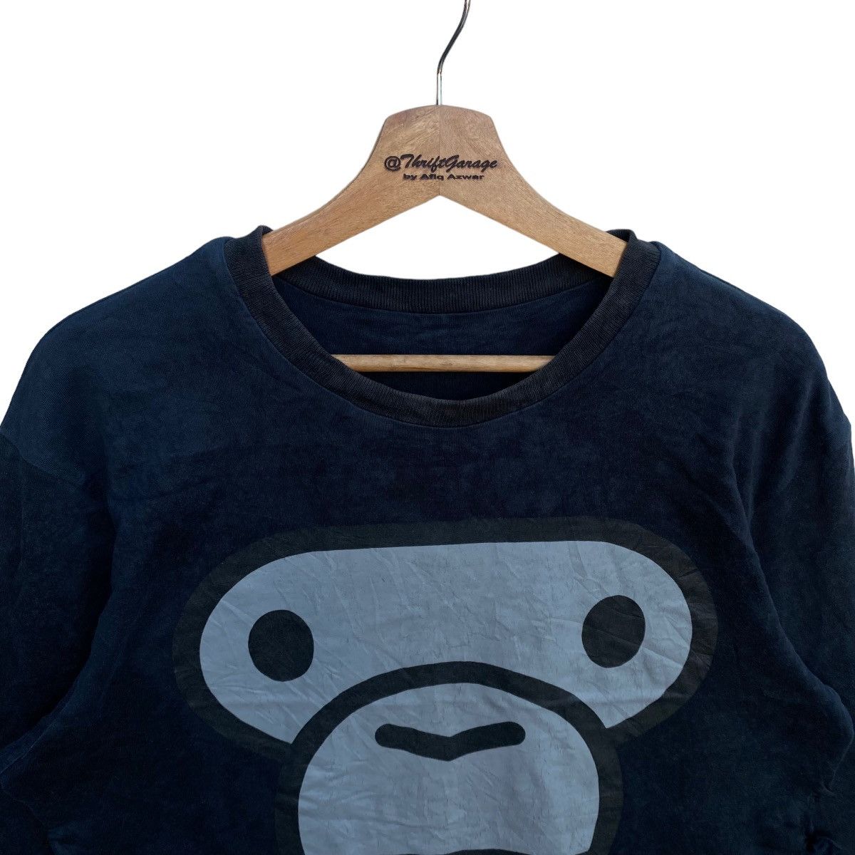 Bape Distressed Destroyed Baby Milo x A Bathing Ape Reversible Size US L / EU 52-54 / 3 - 2 Thumbnail