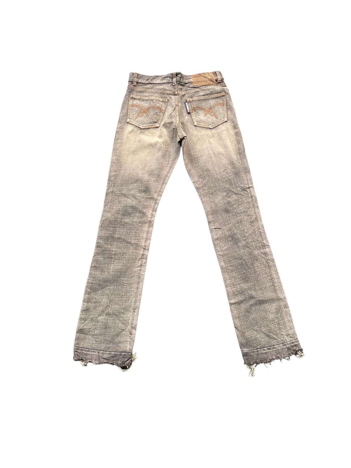 Japanese Brand Eastandsadonteam Distresed Denim Size US 30 / EU 46 - 6 Thumbnail