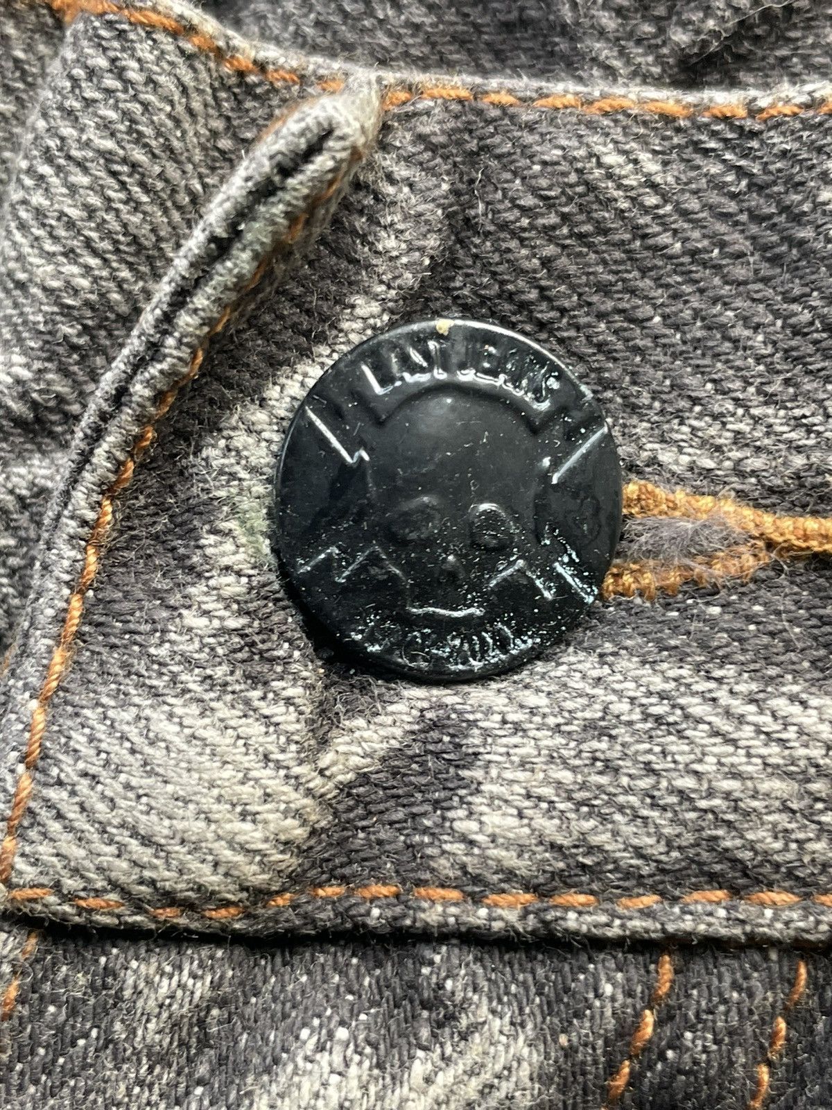 Japanese Brand Eastandsadonteam Distresed Denim Size US 30 / EU 46 - 13 Thumbnail