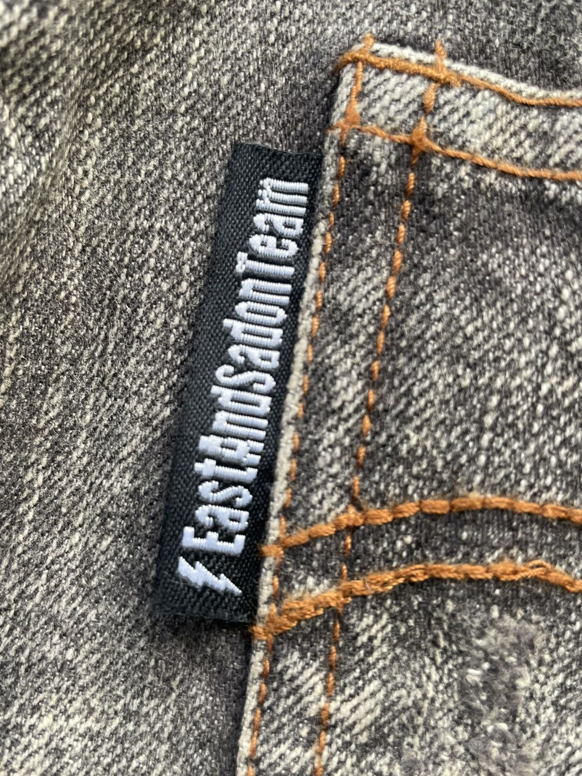 Japanese Brand Eastandsadonteam Distresed Denim Size US 30 / EU 46 - 10 Thumbnail