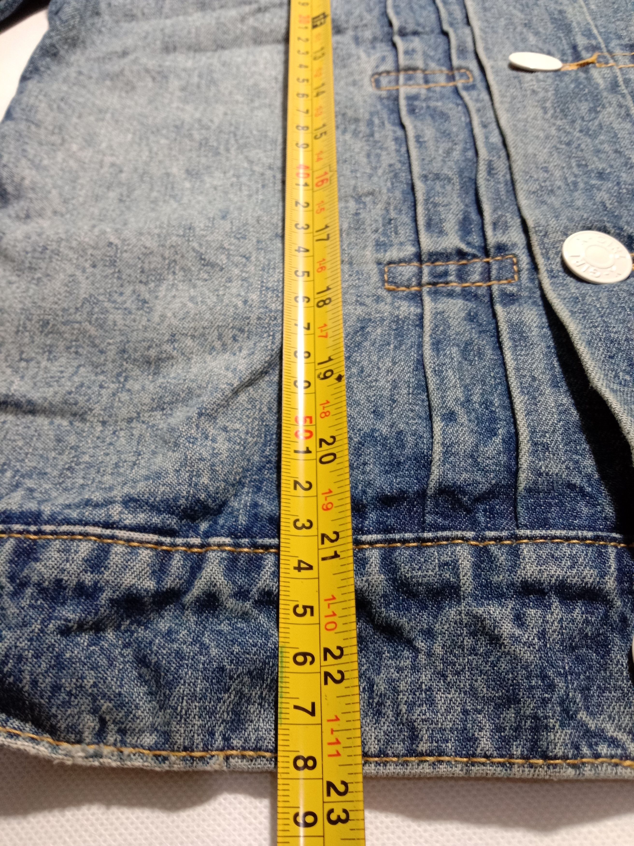 Japanese Brand X-Girl Jeans Couture Jacket Hoodies Denim Very Rare Size S / US 4 / IT 40 - 10 Thumbnail