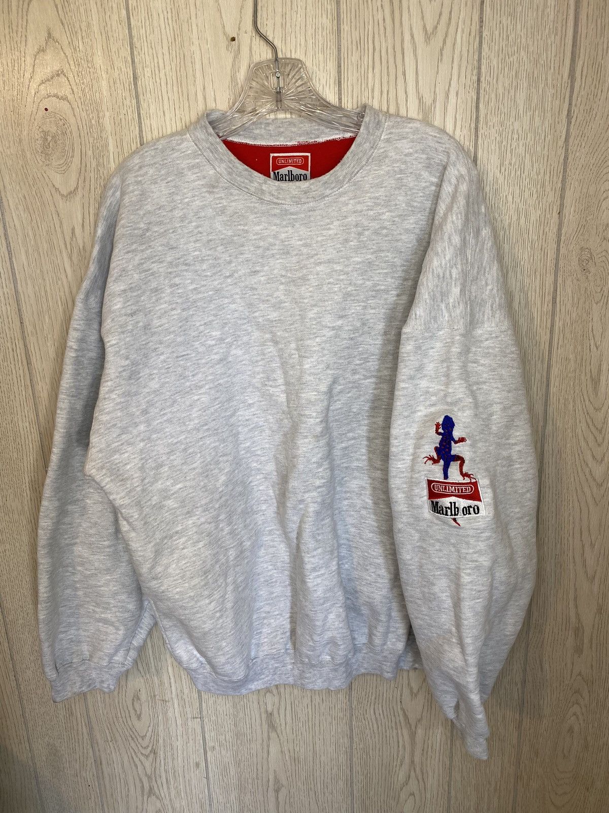 Marlboro Marlboro embroidered Crewneck sweatshirt | Grailed