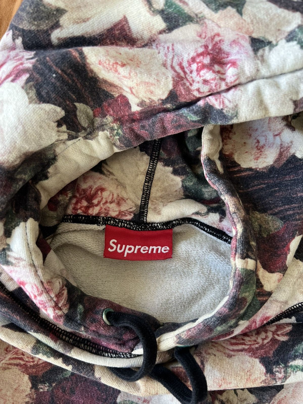 image of Supreme Power Corruption Lies Hooded Sweatshirt, Men's (Size Medium)