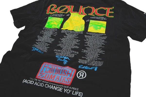 Flatbush Zombies × Rap Tees FLATBUSH ZOMBIES PSYCHO-ACTIVE T-SHIRT Size US XL / EU 56 / 4 - 3 Thumbnail