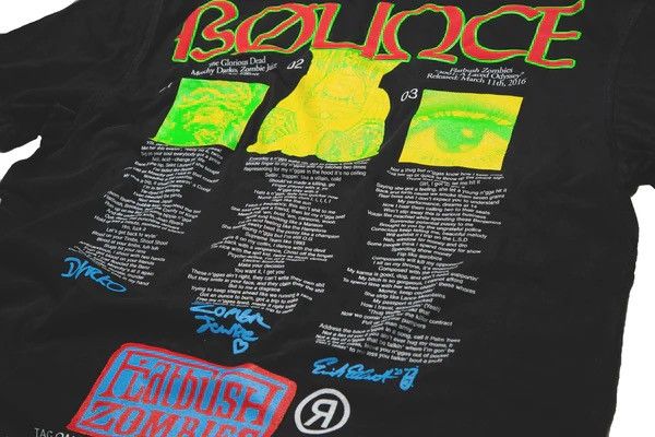 Flatbush Zombies × Rap Tees FLATBUSH ZOMBIES PSYCHO-ACTIVE T-SHIRT Size US XL / EU 56 / 4 - 5 Thumbnail