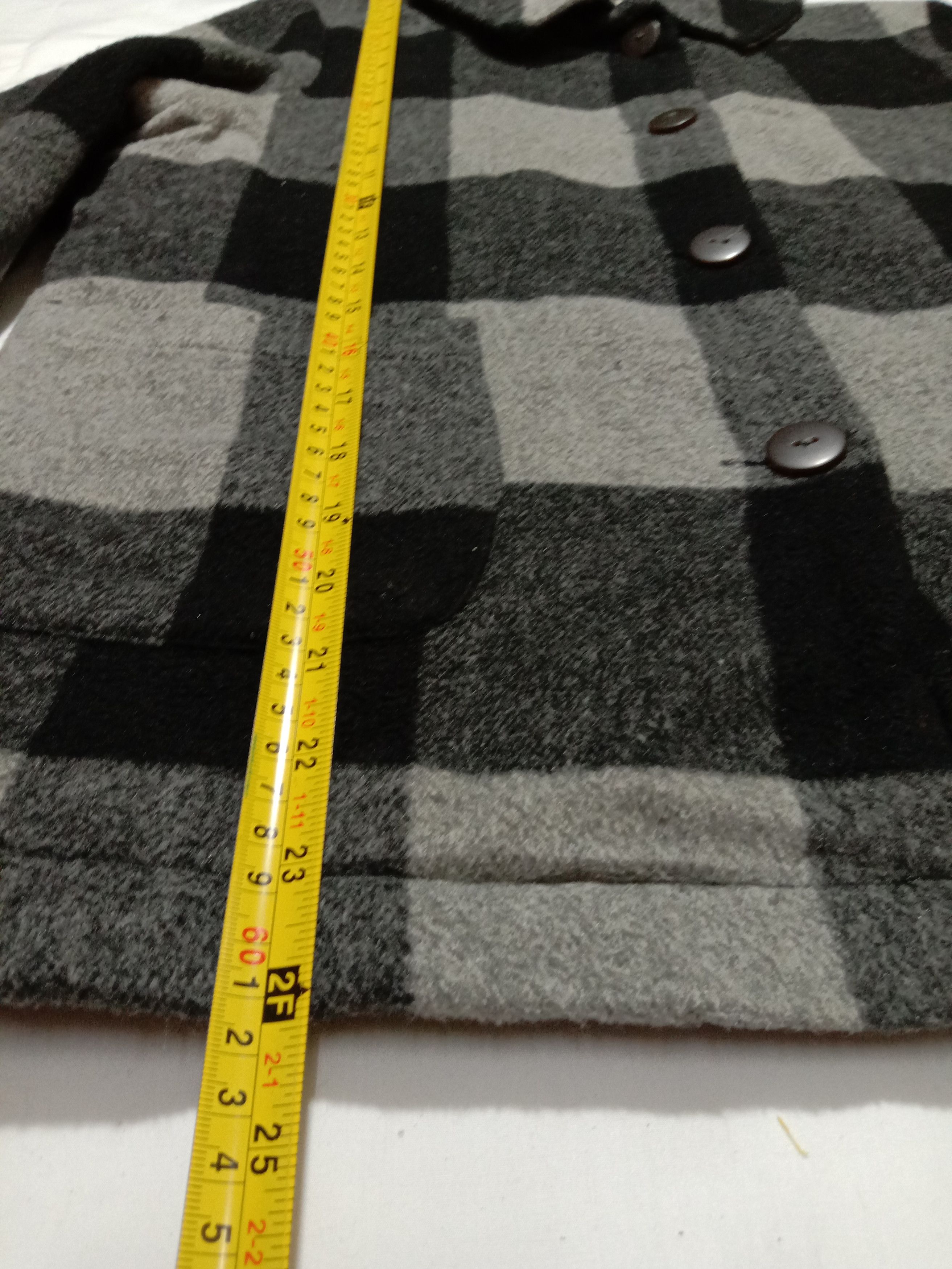 Japanese Brand Hype North Object De Petit Checkered Sherpa Jacket Unisex Size US S / EU 44-46 / 1 - 11 Thumbnail