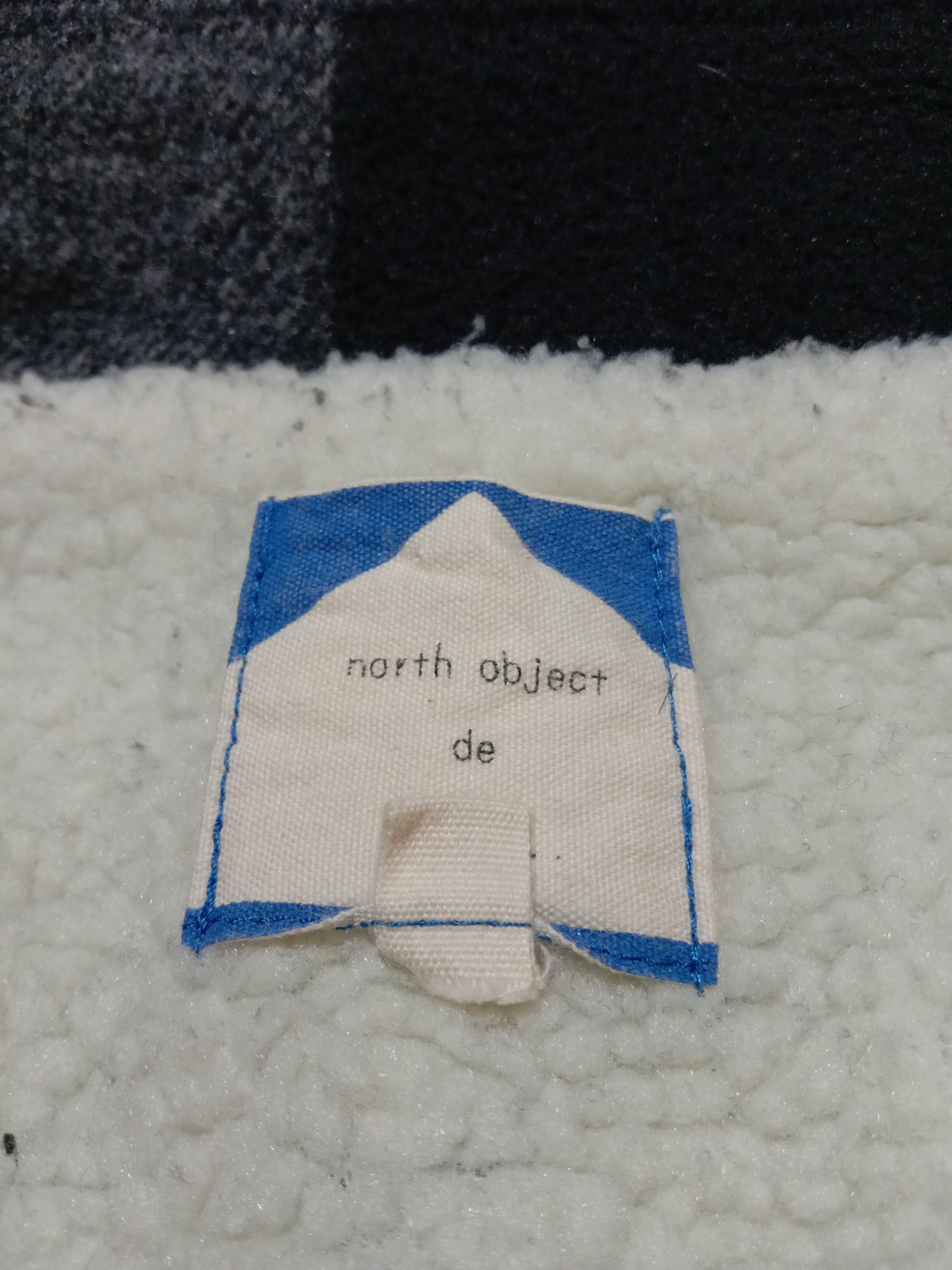 Japanese Brand Hype North Object De Petit Checkered Sherpa Jacket Unisex Size US S / EU 44-46 / 1 - 5 Thumbnail