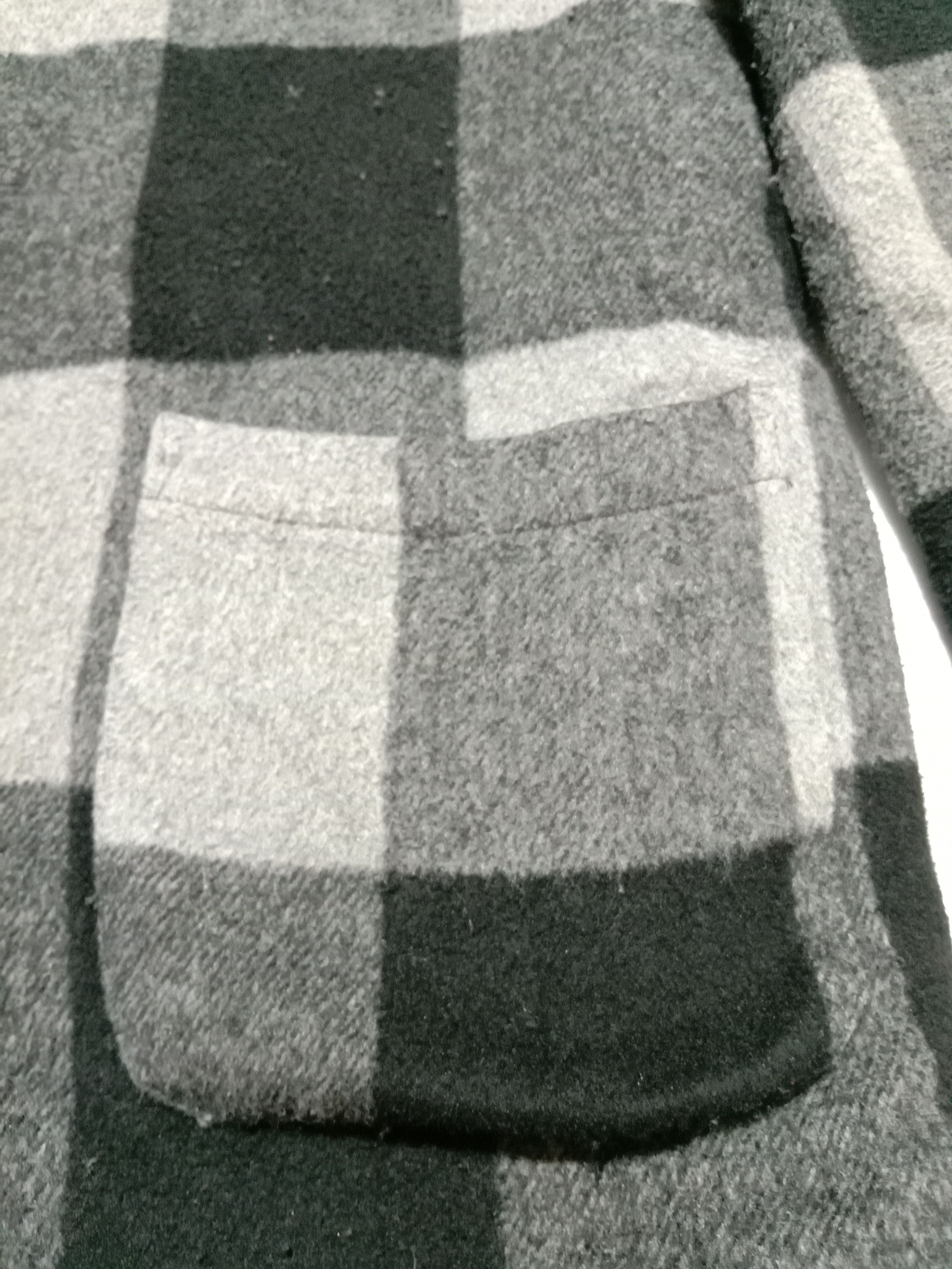Japanese Brand Hype North Object De Petit Checkered Sherpa Jacket Unisex Size US S / EU 44-46 / 1 - 8 Thumbnail