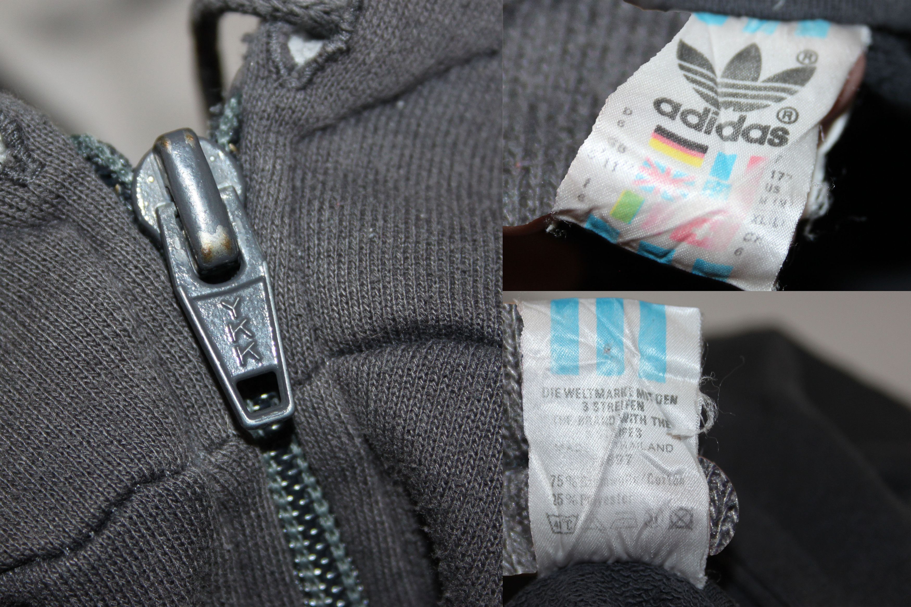 Adidas Adidas 90s Custom Full Zip hoodie Size US L / EU 52-54 / 3 - 6 Thumbnail