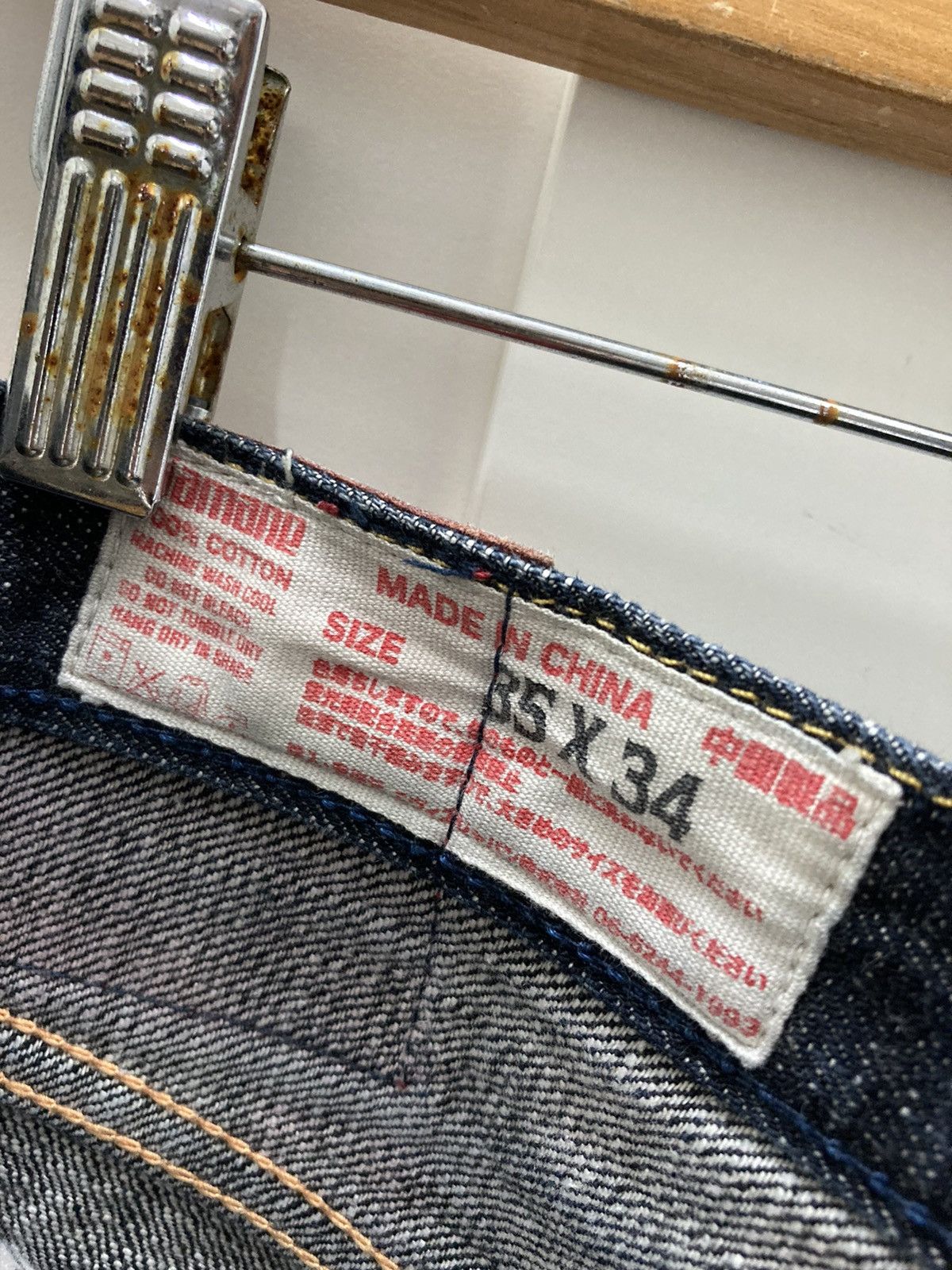 Evisu Evisu by yamane jeans Japan Size US 35 - 13 Thumbnail