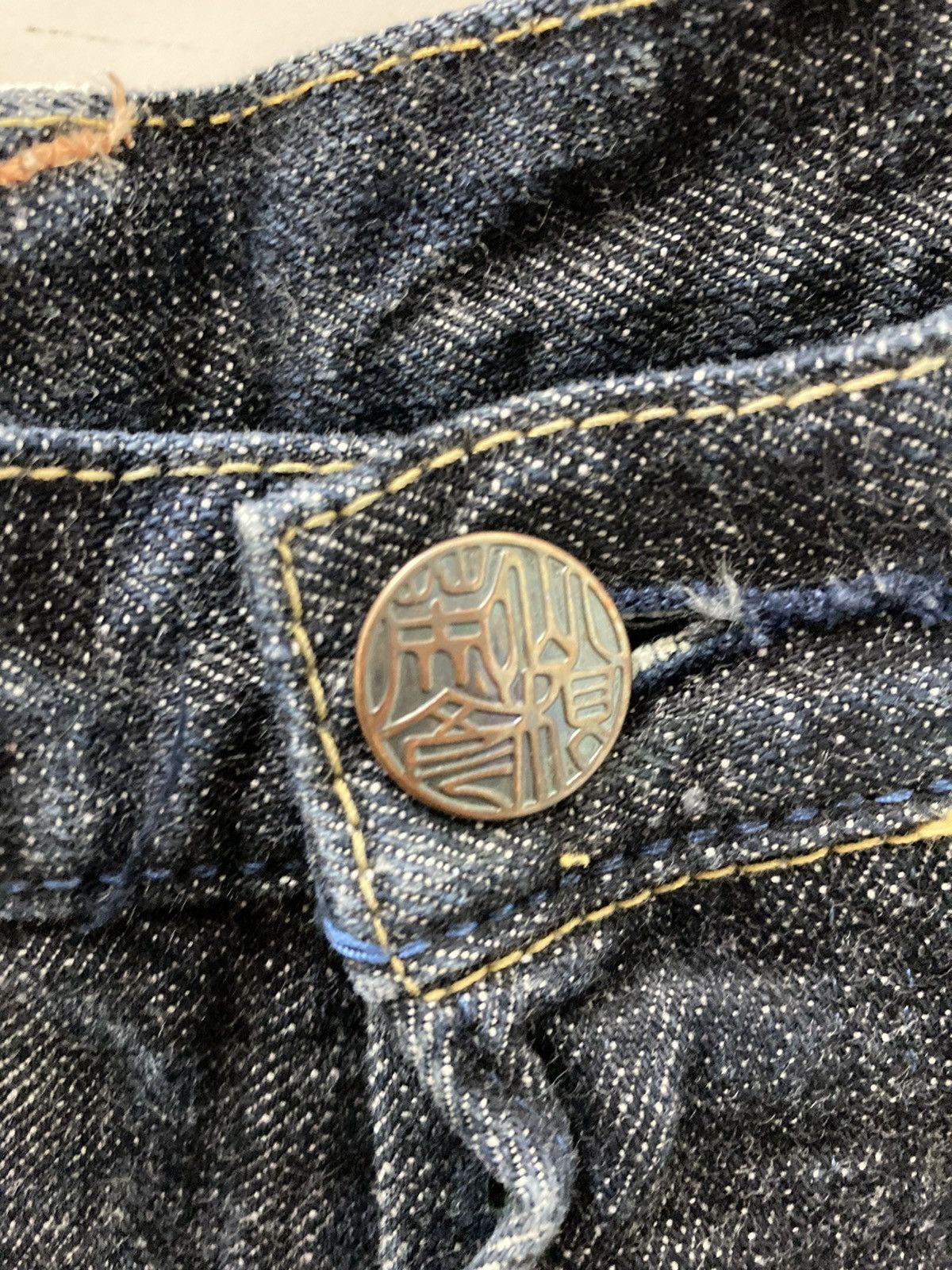 Evisu Evisu by yamane jeans Japan Size US 35 - 11 Thumbnail