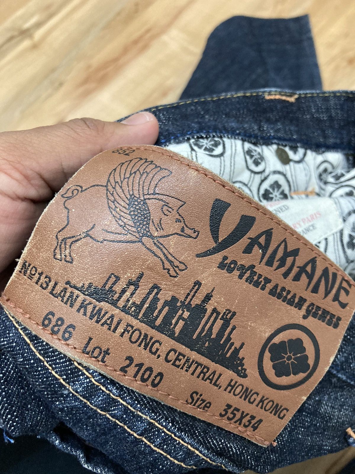 Evisu Evisu by yamane jeans Japan Size US 35 - 16 Thumbnail