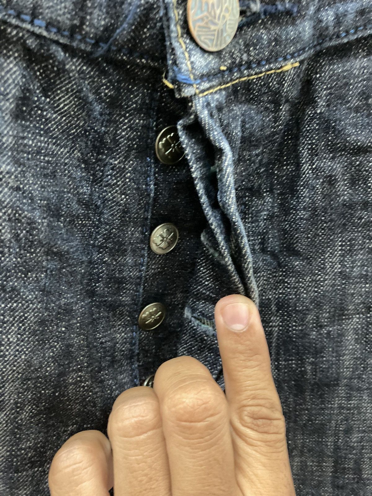 Evisu Evisu by yamane jeans Japan Size US 35 - 12 Thumbnail