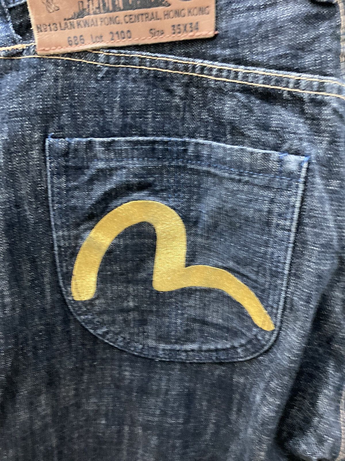 Evisu Evisu by yamane jeans Japan Size US 35 - 3 Thumbnail
