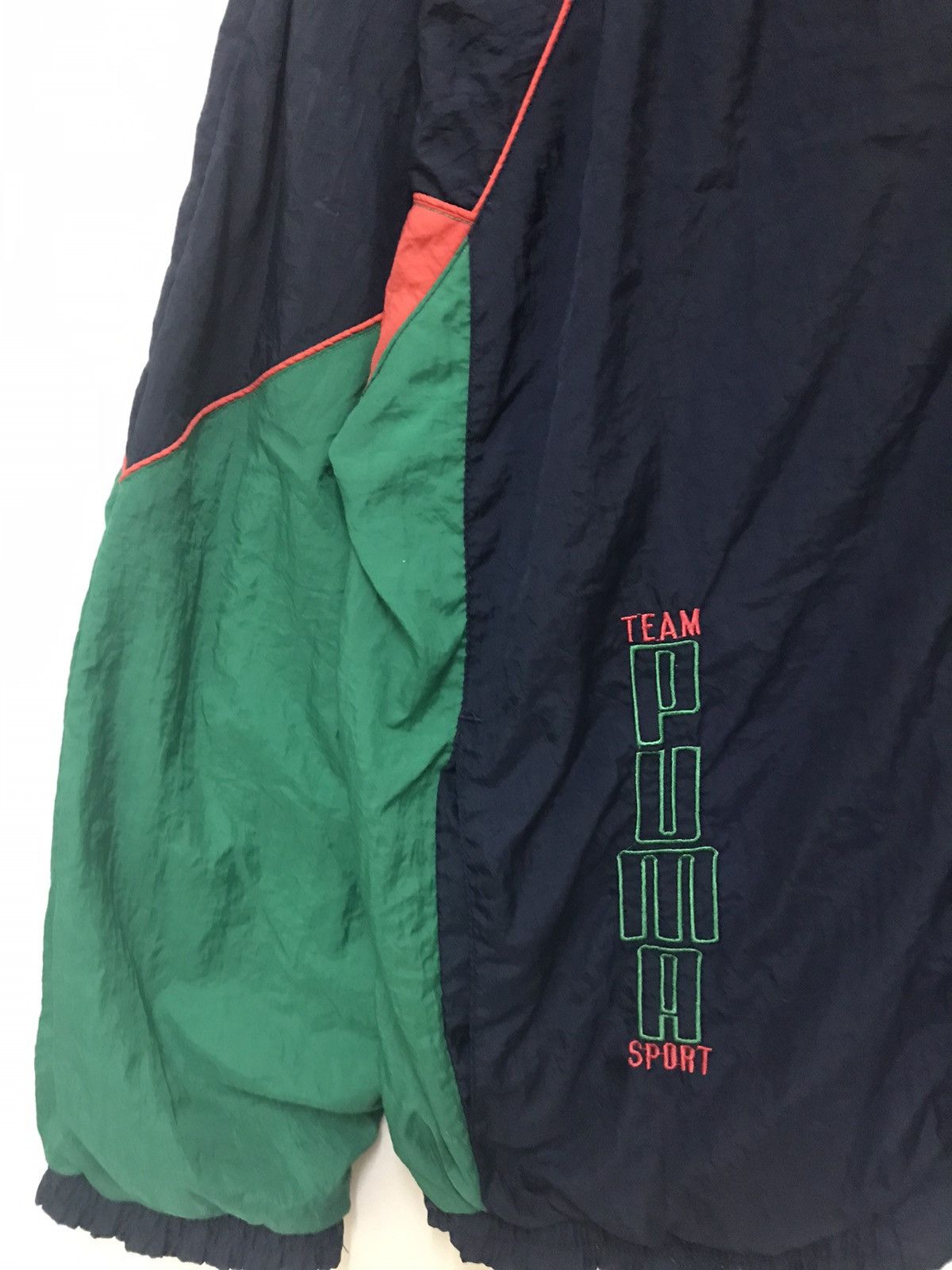 Japanese Brand × Puma Puma Equipe Multicolor Light Jacket Sweater Size US L / EU 52-54 / 3 - 3 Thumbnail