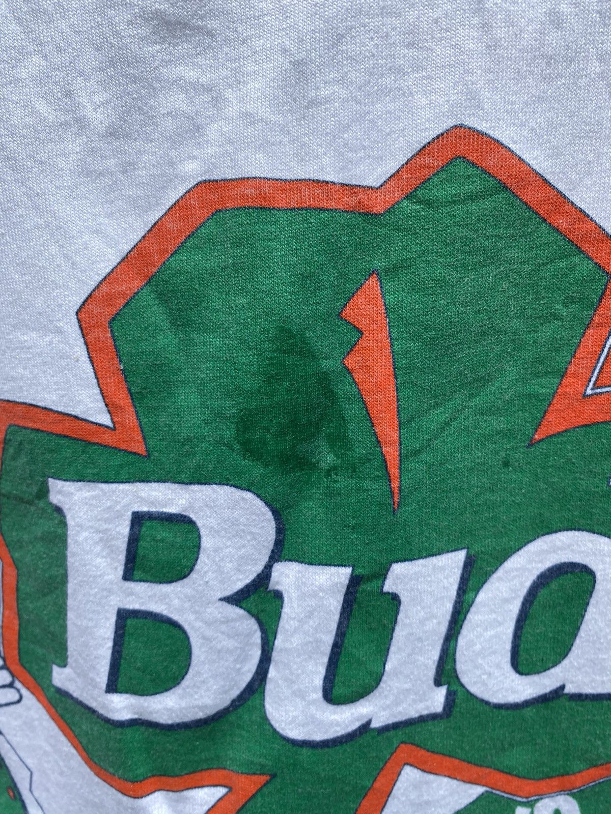Budweiser × Vintage Vintage Budweiser St. Patrick’s Day Tee Size US XL / EU 56 / 4 - 4 Thumbnail
