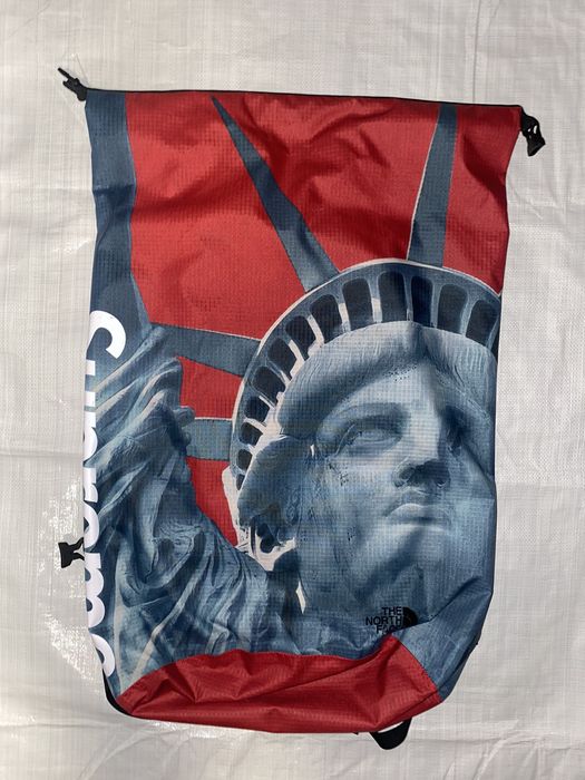 Supreme Supreme TNF Statue of Liberty Backpack | Grailed