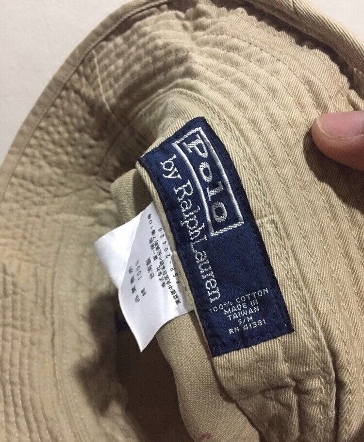 Polo Ralph Lauren 🔥Vintage🔥 Polo Ralph Lauren Casual Bucket Hat Size ONE SIZE - 6 Thumbnail