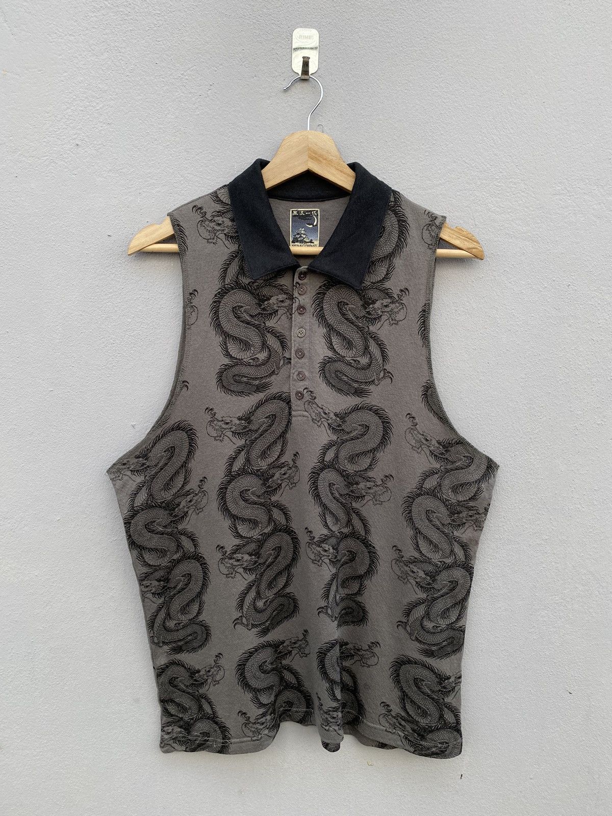 Beauty Beast × Japanese Brand × Vintage 💥Rare💥 Shin & Company OVP “Dragons” Like Jean Paul Gaultier Size US M / EU 48-50 / 2 - 1 Thumbnail