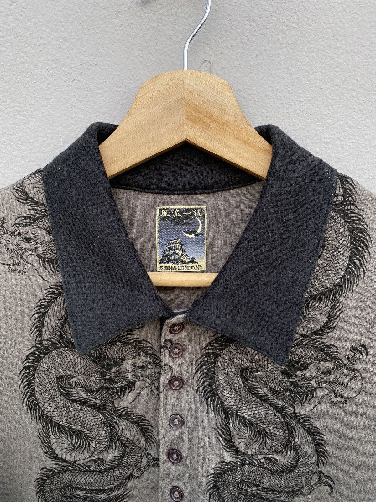 Beauty Beast × Japanese Brand × Vintage 💥Rare💥 Shin & Company OVP “Dragons” Like Jean Paul Gaultier Size US M / EU 48-50 / 2 - 5 Thumbnail