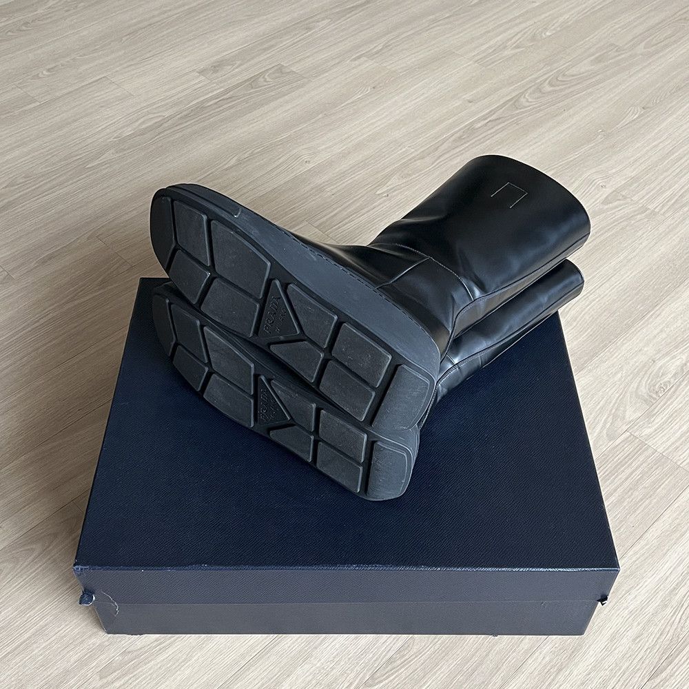 Prada FW20 LEATHER BOOTS Size US 9 / EU 42 - 5 Thumbnail