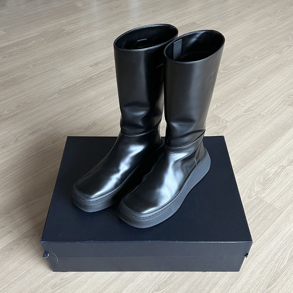 Prada FW20 LEATHER BOOTS Size US 9 / EU 42 - 2 Thumbnail