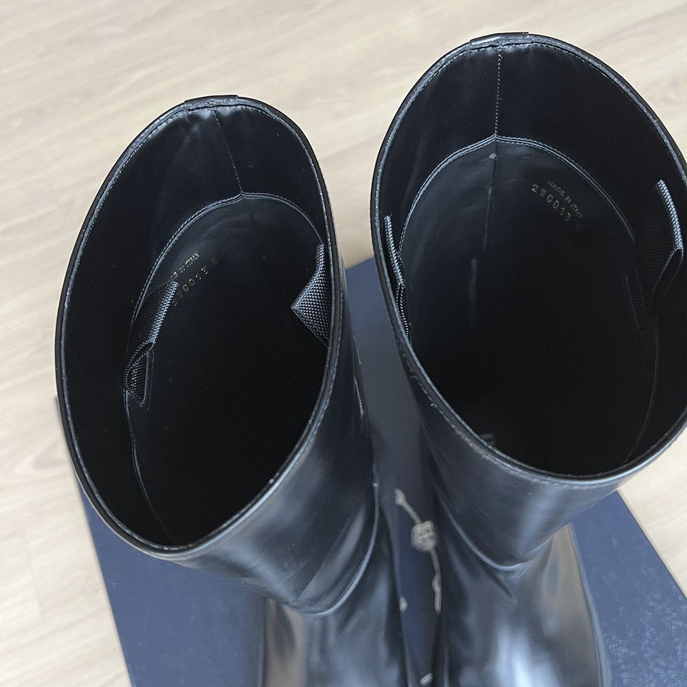 Prada FW20 LEATHER BOOTS Size US 9 / EU 42 - 6 Thumbnail