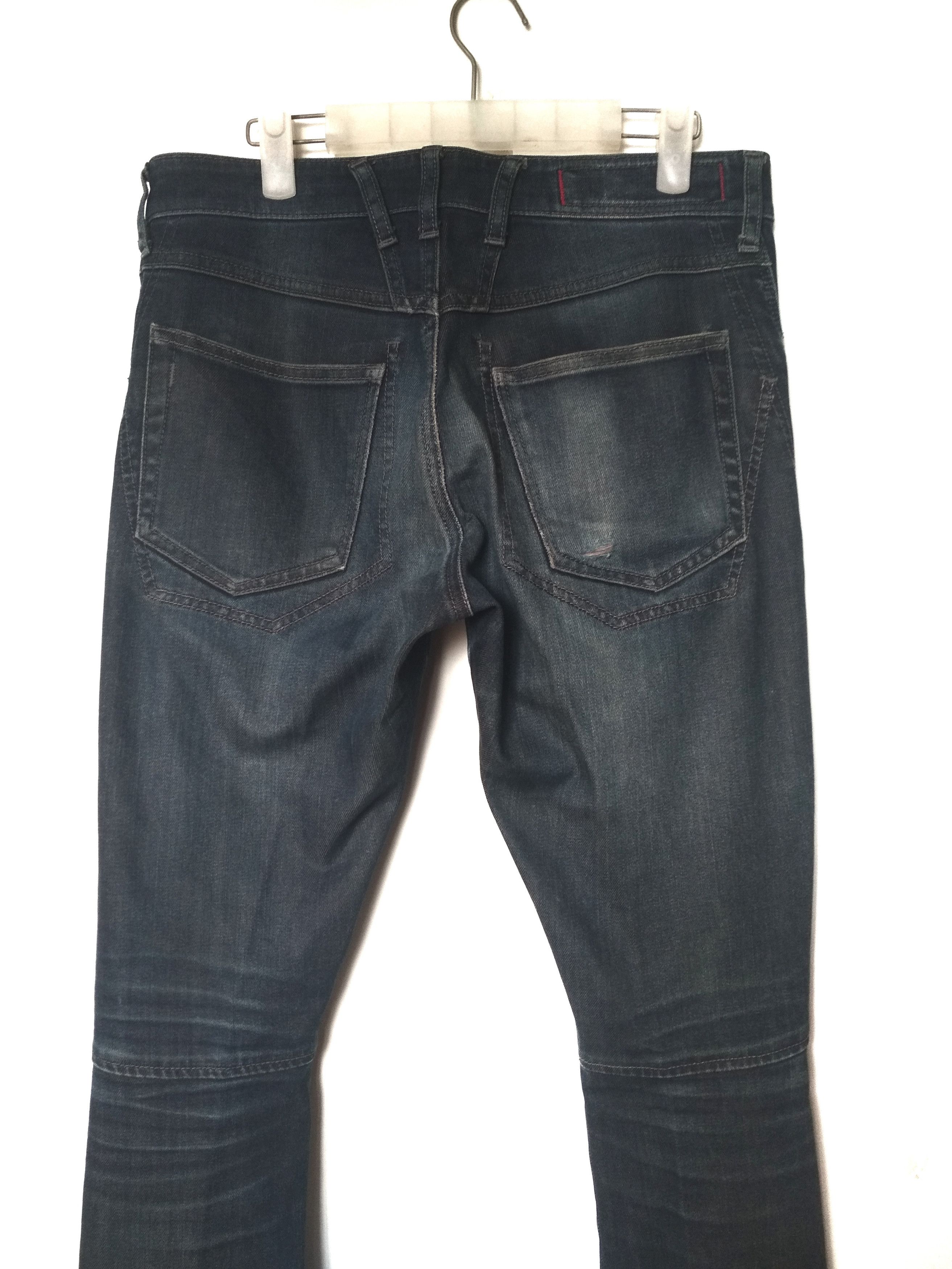 Marithe + Francois Girbaud Marith Francois Girbaud Slim Denim Jeans Biker Style Jeans Size US 32 / EU 48 - 4 Thumbnail