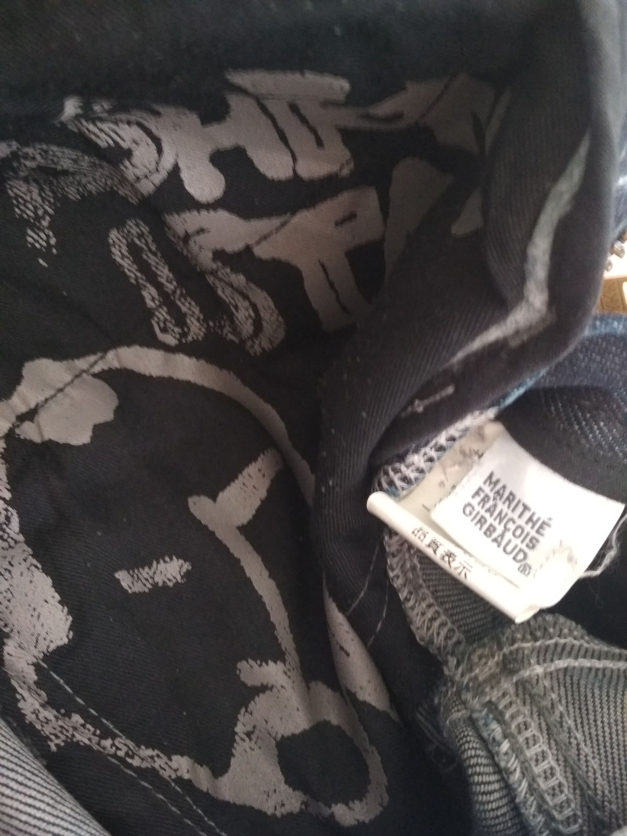 Marithe + Francois Girbaud Marith Francois Girbaud Slim Denim Jeans Biker Style Jeans Size US 32 / EU 48 - 10 Thumbnail