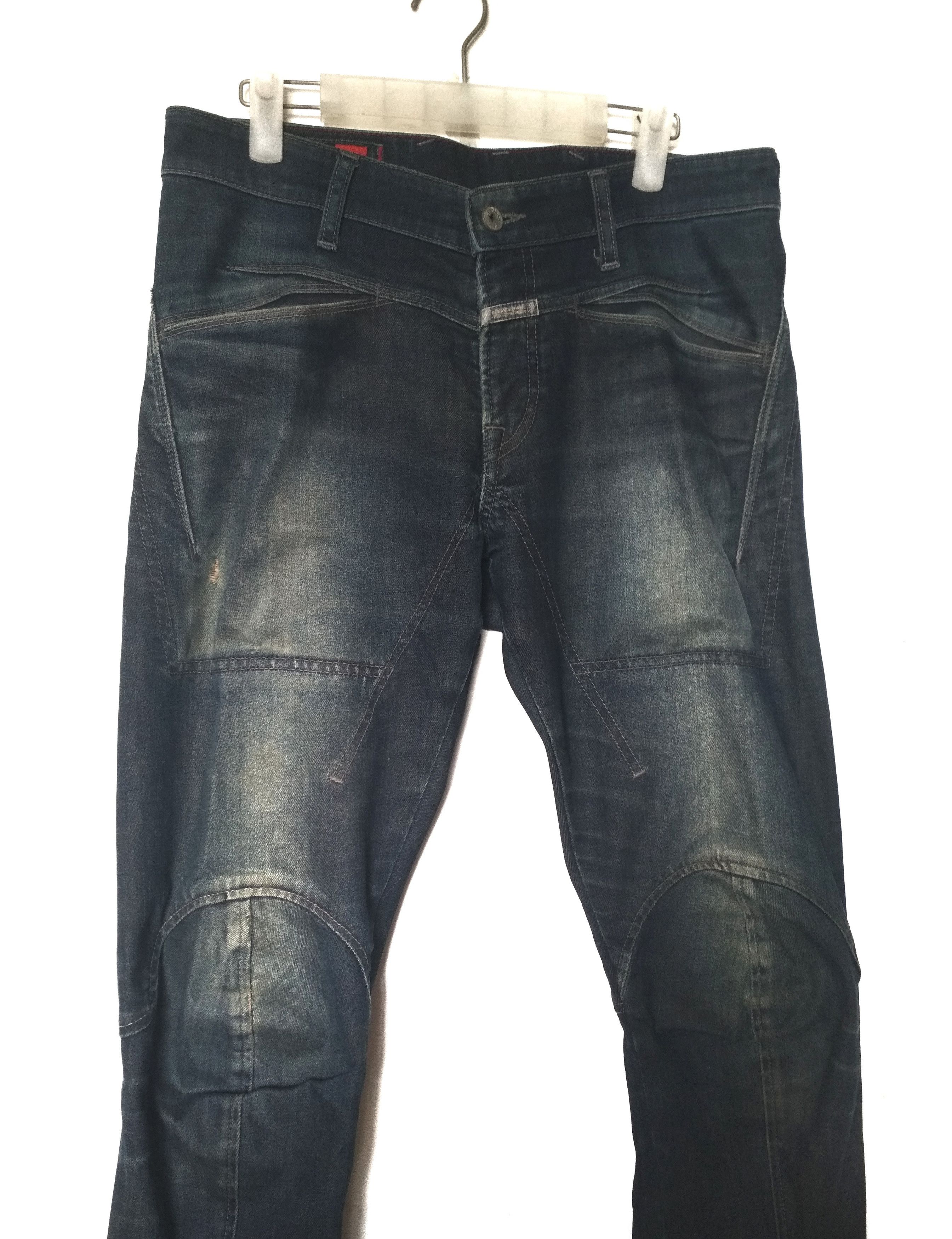 Marithe + Francois Girbaud Marith Francois Girbaud Slim Denim Jeans Biker Style Jeans Size US 32 / EU 48 - 3 Thumbnail