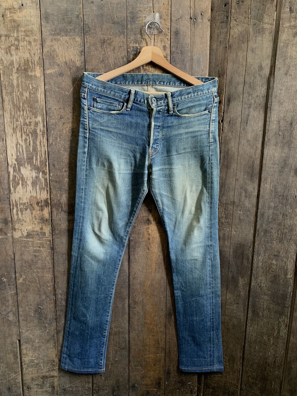 KURO Vintage Black By Kuro Selvedge Denim Jeans Size US 32 / EU 48 - 13 Thumbnail